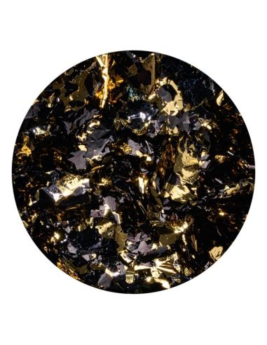 Flakes GOLD AND BLACK