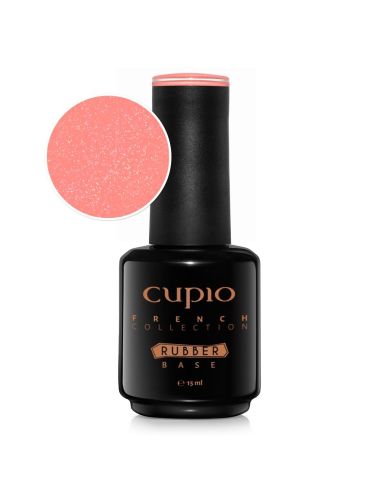 FRENCH RUBBER BASE CUPIO PERFECT FRENCH SHIMMER - RED