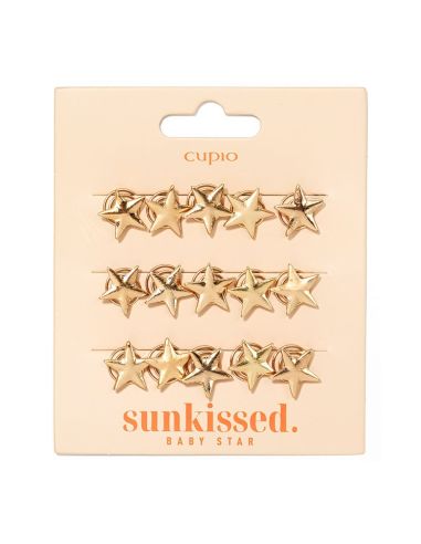 Set di 15 fermagli per capelli a spirale Cupio Sunkissed - Baby Star