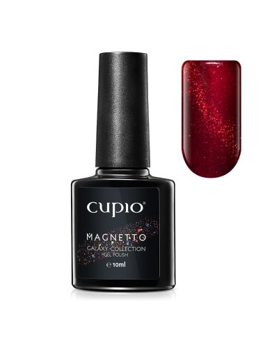 Gel Lac Cupio Magnetto GALAXY collection- Solar Flare Scarlet 10ml